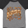 thumbnail image 4 of Inktastic Oktoberfest Banner with Orange Autumn Leaves Boys or Girls Baby Bodysuit, 4 of 5