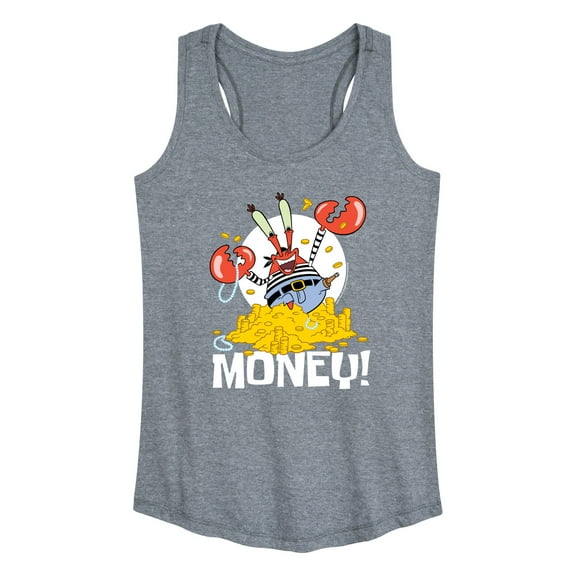 SpongeBob SquarePants - Mr. Krabs Money - Women's Racerback Tank Top