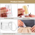 thumbnail image 4 of 30 PCS Empty Deodorant Containers, 1 oz Refillable Transparent Plastic Deodorant Stick Bottles, 30 ml Twist-up Bottom Filling Clear Tube for DIY, 4 of 6