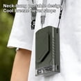 thumbnail image 6 of HCBY Digital Display 199-Speed Waist & Neck Hanging Fan, Mecha Style High-Speed Portable Fan, USB Rechargeable Outdoor Hands-Free Cooling Gadget, 3600mAh 5-Speed Personal Fan, 6 of 9