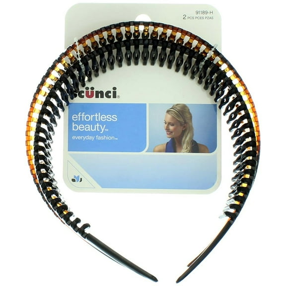 2 Pack - Scunci Effortless Beauty Headbands 2 ea