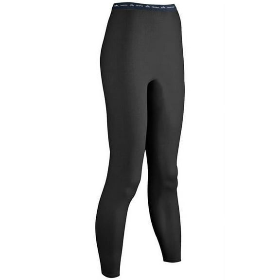 Coldpruf Platinum Women's Base Layer Pants - Black, Size Small
