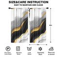 thumbnail image 2 of Blackout Kids Curtains,Black and Gold Marble Pattern Children's Insulated Curtains Set Of 2,Bedroom Essentials,Toddler Room Decor 42"x84", 2 of 5