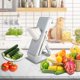 thumbnail image 2 of Cocina, Cortador De Verduras Manual De Acero Inoxidable Rallador Multifunción Con Contenedor, Rebanador De Frutas, Carne Congelada, Accesorios De Cocina, Rebanador De Patatas, 2 of 5