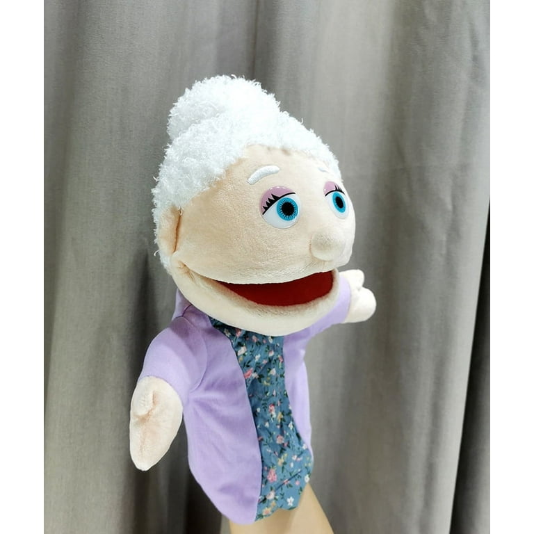 Jeffy Puppet Plush Toy, Jeffy Sister/Mom/Dad Soft Plush Toy, Hand