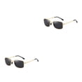 thumbnail image 2 of Qarigey Gafas de sol fotocromáticas de moda, gafas de sol plegables polarizadas para , conducción al aire libre, ciclismo, viajes, Golde dorado 2Conjunto, 2 of 6