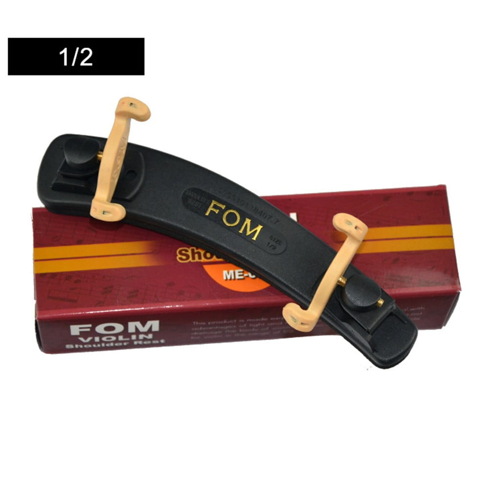 Leke Violin Shoulder Rest Padded Adjustable Support For 1/8 1/4 3/4 4/4