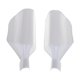 thumbnail image 1 of 2 protectores de manos para motocicleta, resistentes al viento, reemplazan el componente del parabrisas y protegen las manos. Blanco, 1 of 9