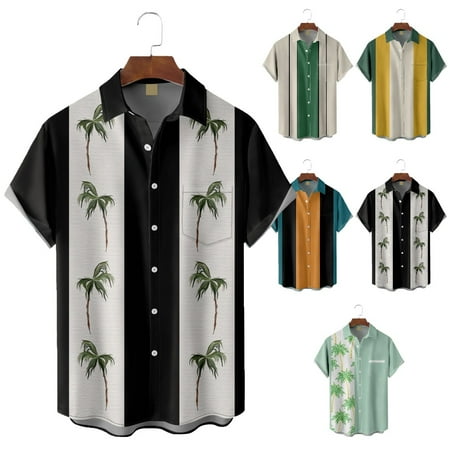 

Big & Tall Men Beach Aloha Shirts Funny Lightweight Clothing Apparel Plus Size Men