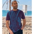 thumbnail image 3 of Atlas For Men - Camiseta Diseño Impreso para Hombre - Pack de 2 (Morado, Turquesa), 3 of 3