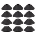 thumbnail image 2 of 12 arandelas cónicas de goma para perno de inodoro, color negro, M6, para mantenimiento y reparación de tanques de inodoro, kit de juntas de sellado de goma para evitar fugas, color negro, 2 of 7