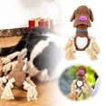 thumbnail image 1 of Pull Rope Pug Toy Sound Producing Rope Dog Gnawing Interactive Tool, 1 of 7