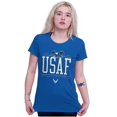 thumbnail image 4 of US Air Force Excellence Bald Eagle Women's T Shirt Ladies Tee Brisco Brands S, 4 of 5