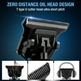thumbnail image 4 of Electric Pro Li Outliner Hair Clippers Cordless Hair Trimmer Rechargeable Barber Grooming Kits Pro T-Blade Trimmer Close Cutting Trimmer for Men Hair Clippers for Men Gold by PRITECH, 4 of 5