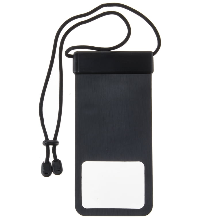 onn. Waterproof Pouch with Adjustable Lanyard Black photo 2