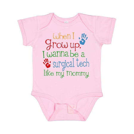 

Inktastic Surgical Tech Like Mommy Gift Baby Boy or Baby Girl Bodysuit
