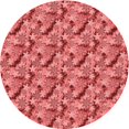 thumbnail image 1 of Ahgly Company Tapis d'Intérieur Lavable en Machine Carré Rouge Transitionnel, 3 Pieds Carré, 1 of 7