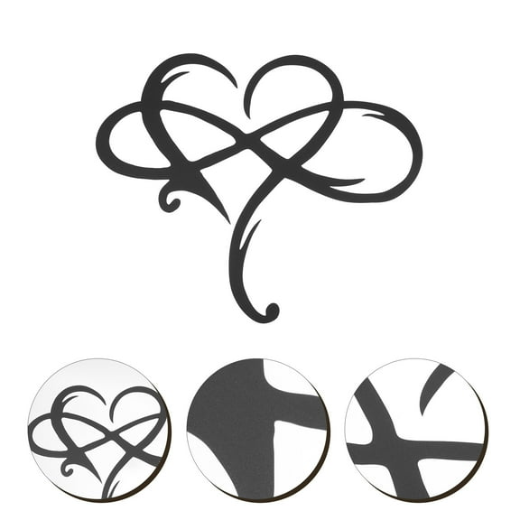 WHAMVOX  Heart Wall Hanging Ornament Living Room Decor Decorative Pendant