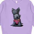 thumbnail image 3 of Inktastic Scottie Dog in Plaid Toddler Sweatshirt, 3 of 4