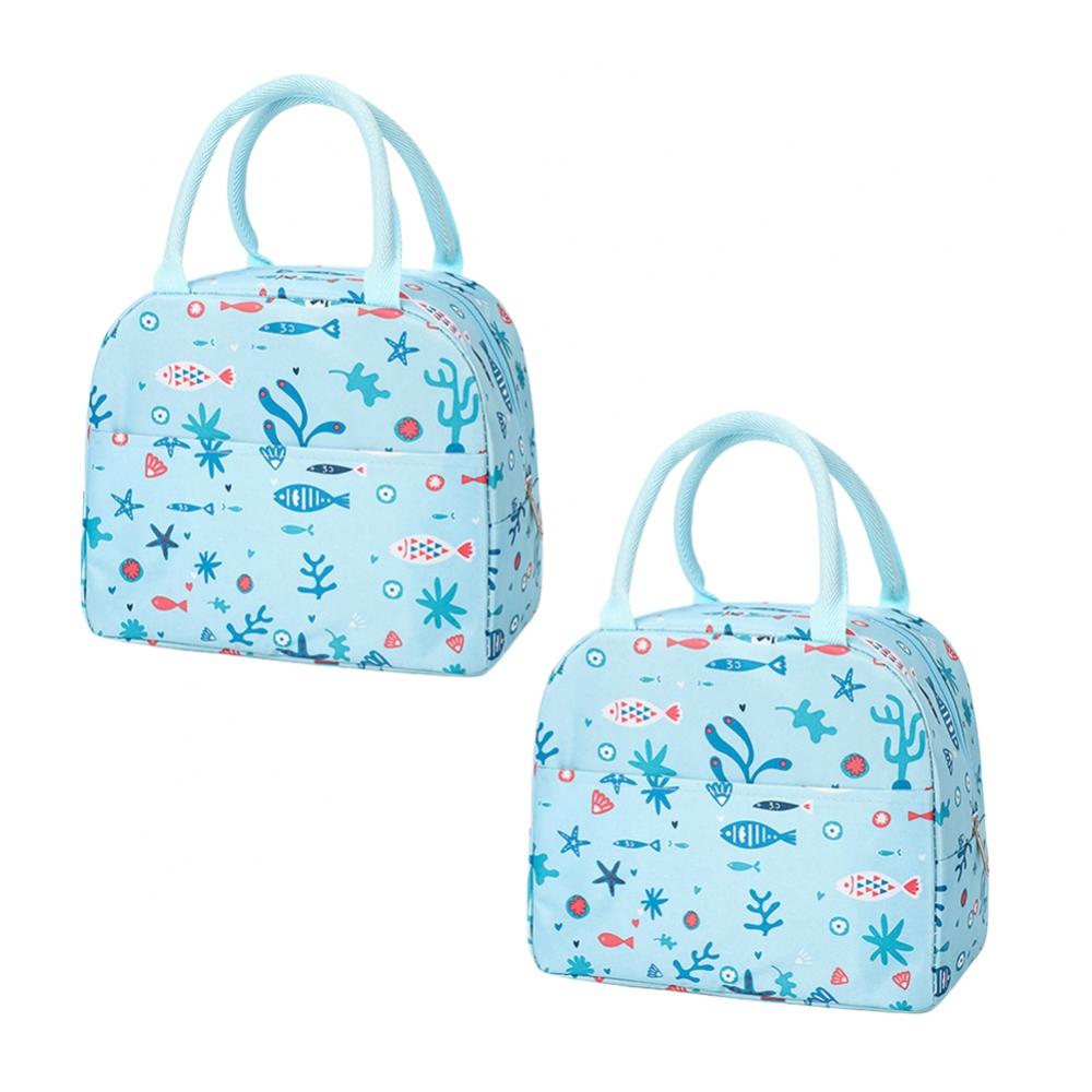 Insulated Lunch Bag Purse Thermal Bento Cooler Food Tote for Women Men