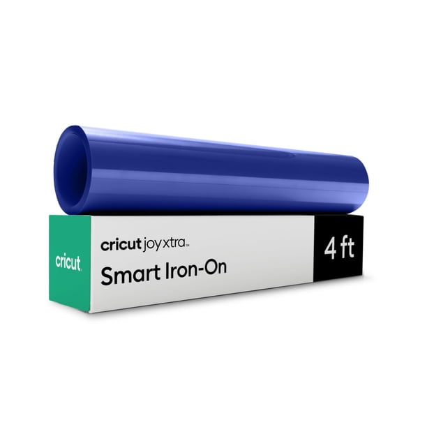 Vinil Termoadhesivo Cricut Smart para Joy Xtra, Azul Real 24,1 cm x 1,2 m