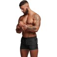 thumbnail image 3 of HAHDAXIA Mens Swimwear Sports Shorts Swim Trunks with Zipper Pockets, 3 of 6
