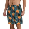 thumbnail image 2 of Logiee Owls In Cartoon Style Print Mens Swim Trunks Quick Dry Board Shorts,Breathable Hawaii Beach Shorts Swimwear Bathing Suits-X-Large, 2 of 6