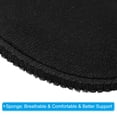 thumbnail image 4 of 12 Pairs Shoulder Pads,Costume Shoulder Pads Sponge Pads Covered Gauze for Women Clothing Men Blazer Suit,Black White,S, 4 of 6