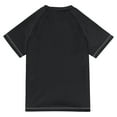thumbnail image 6 of FORMRS Boys Rash Guard Short Sleeves Swim Shirt Quick Dry UPF 50+ Sun Protection, Sizes 3-12T, Blue Tree, 6 of 6