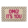 thumbnail image 2 of DII Natural Coir Doormat, Fun Greeting Mat, OMG! It's You, 17x29", 2 of 2