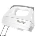 BLACK+DECKER 6Speed Hand Mixer with Power Boost, White, MX3000W