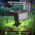 thumbnail image 2 of Solar Spotlights Outdoor Waterproof, Multicolor RGB Solar Color Changing Landscape Spotlights, Outdoor Solar Lights for Garden Walkway Yard Porch 2 Packs, 2 of 7