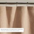 thumbnail image 7 of Linen-Look Shower Curtain by Comfort Canopy, 72" x 72", Mocha, 7 of 7