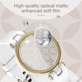 thumbnail image 4 of ZheElen 3D Curved Soft Edge Protective Film Full Coverage Screen Protector Compatible for Garmin Lily Smart Watch Golden, 4 of 9