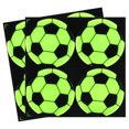 thumbnail image 1 of Unique Bargains Reflective Stickers, 8in2 Sets 2.6 Inch Adhesive Football Caution Warning Safety Tape Strips, Yellow, 1 of 5