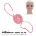 thumbnail image 3 of Hand Knitted Nose Warmer Cotton Nose Cover with Rope Design Unisex Multifunctional Nose Protector for Skiing, Snowboarding, Running, for Winter Outdoors Activities, 3 of 7