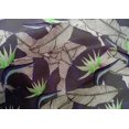 thumbnail image 4 of oneOone Cotton Silk Light Green Fabric Leaves & Lotus Quilting Supplies Print Sewing Fabric By The Yard 42 Inch Wide, 4 of 4