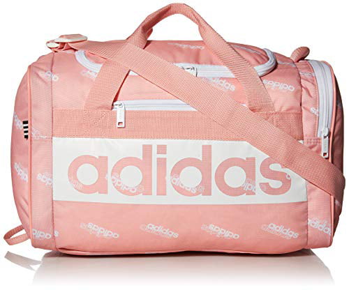 light pink adidas duffle bag
