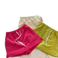 thumbnail image 5 of Pantalones cortos de estilo coreano para mujer y niño, pantalones cortos acampanados con cintura elástica, pantalones térmicos informales de verano, falda de pierna ancha, ilusión corta de dos piezas, 5 of 5