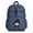 Navy, variant on - Axolotl Wizard Fantasy Pet - Cute School Travel Backpack
