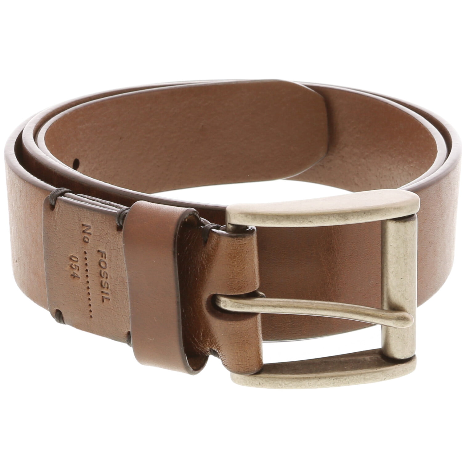 Fossil Men's Dark Brown Dacey Belt - 42 