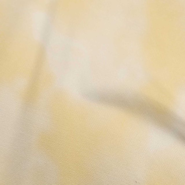 oneOone Viscose Chiffon Light Yellow Fabric Abstract Faces Sewing Craft Projects Fabric Prints By Yard 42 Inch Wide