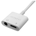 thumbnail image 1 of CABLE PARA IPHONE FORWARD CARGA+AUDIO LIGHTNING A 3.5MM BLANCO FORWARD Adaptador para iPhone, 1 of 3