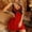 Red, variant on Nexjvus Cute Nightgowns for Women Camisole Lace Dress Skirt Sleepshirts Backless Bow Nightdress Size 5XL