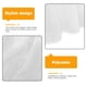 thumbnail image 4 of GOOHOCHY cortinas blancas semitransparentes con filtro de luz para bodas, cortinas de ventana de estilo rústico para dormitorio y sala de estar., 4 of 8