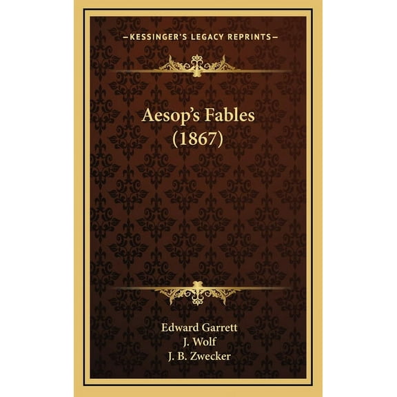 Aesop's Fables (1867), (Hardcover)
