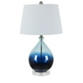 thumbnail image 2 of Evolution by Crestview Collection Tasia 17" Blue Ombre Glass Table Lamp - 25.5"H x 15"Rnd, 2 of 5