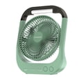 thumbnail image 1 of Ventilador recargable Dorobeen de 8 pulgadas con luz LED y temporizador de 10000 mAh, 1 of 6