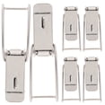 thumbnail image 1 of KAKOWELY door latch guard 6pcs Door Latch Guard Hinge Lock Key Latch For Door Door Hook Latch Gate Latch Pull Ring Stainless Steel Latch Stainless Steel Toggle Clamp, 1 of 4