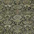 thumbnail image 5 of HomeRoots 603382 10 x 14 ft. Charcoal & Beige Damask Washable Indoor & Outdoor Rectangle Area Rug, 5 of 5